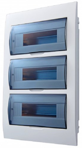 Бокс пластиковый Lezard Luxray ЩРВ-П-36 (473x307x105мм) IP41 прозрачная дверь картинка 